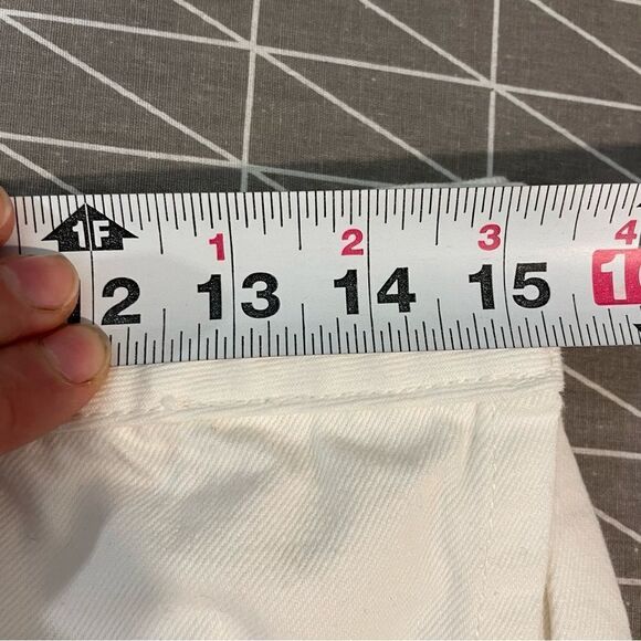 Primark Cotton Denim Wrap Mini Skirt with Pockets US14 - Picture 7 of 11